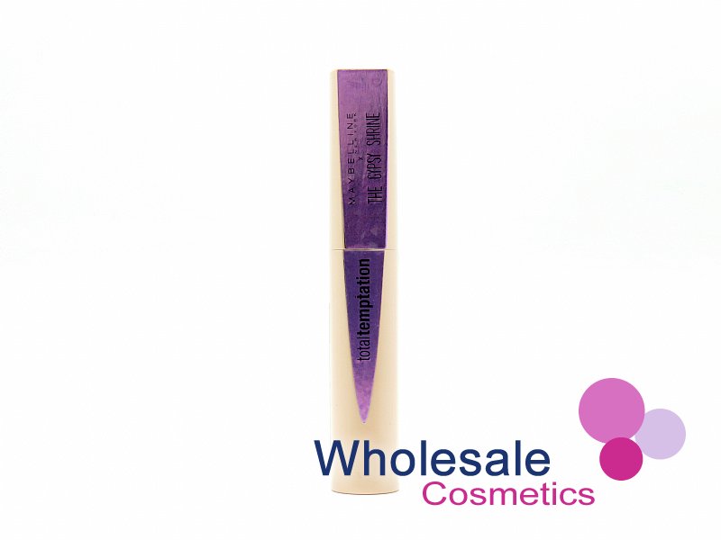 9 x Maybelline X The Gypsy Shrine Total Temptation Waterproof Black Mascara - PURPLE CASE